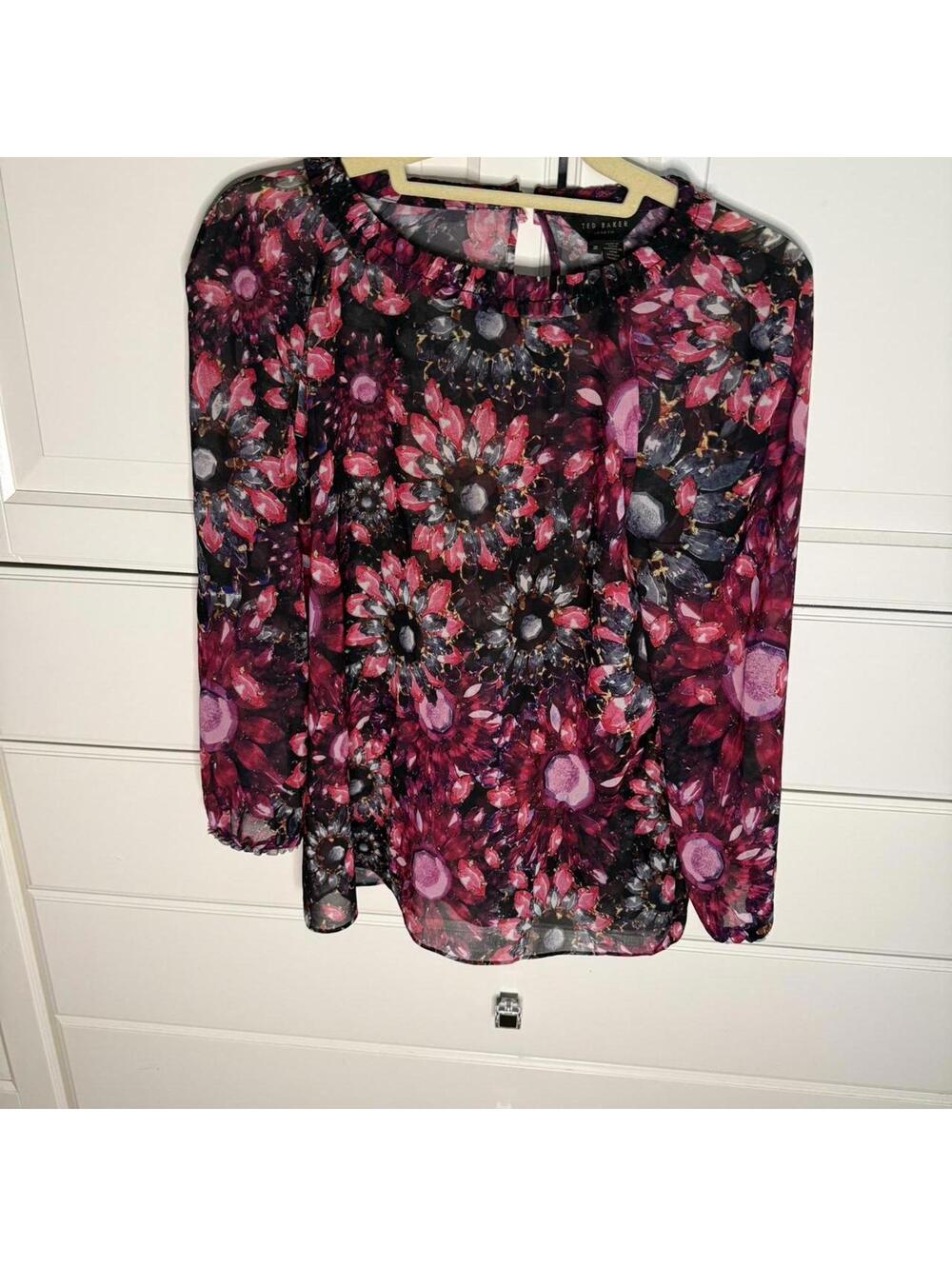 Ted Baker zenze print blouse